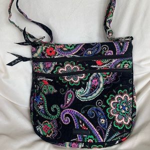Vera Bradley paisley pattern tote.